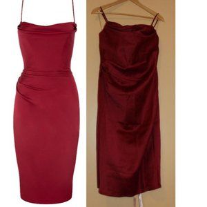 House of CB Anja Corset Midi Dress (size large+)